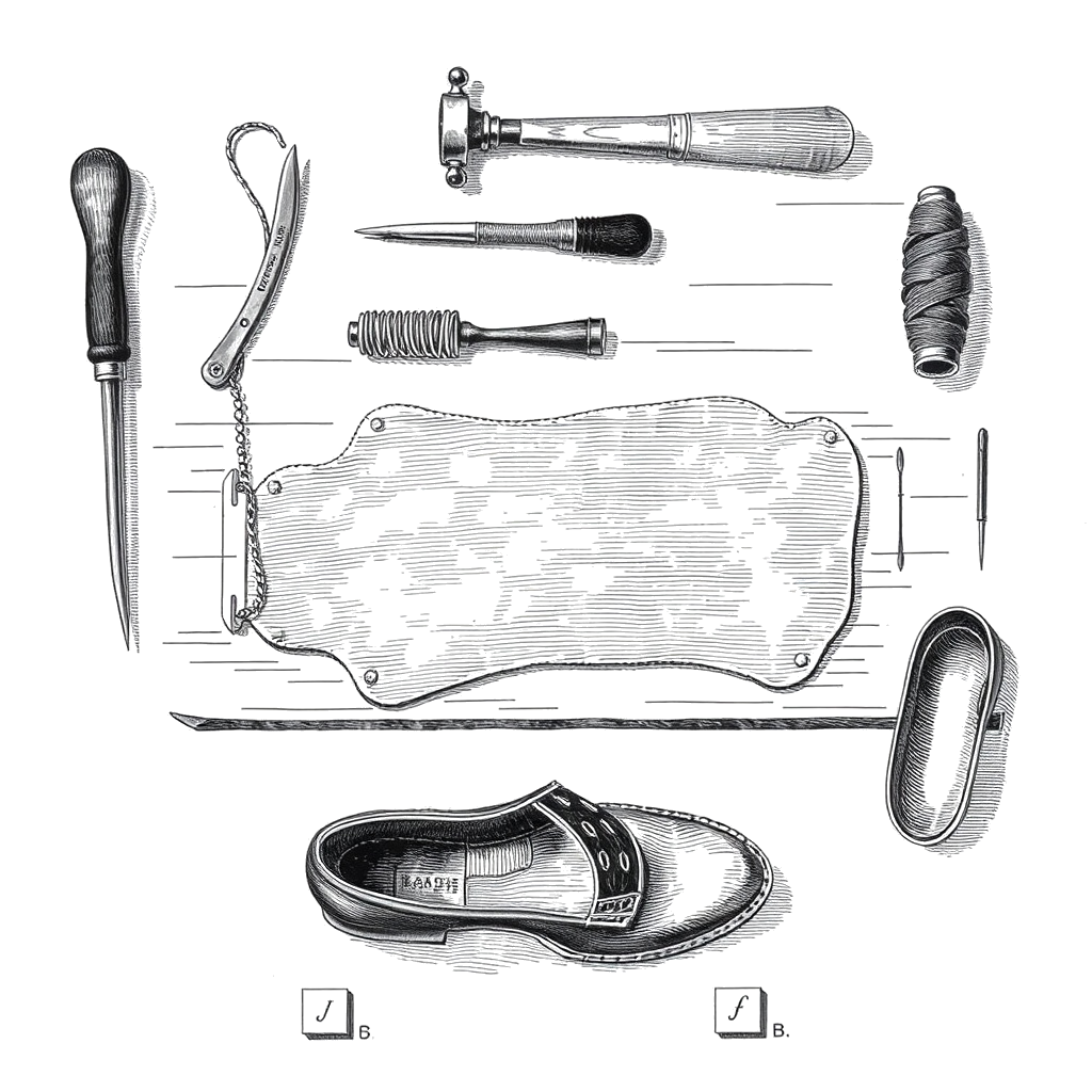 Cobbler tools and leather craft